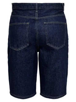 ONLSONNY Vita alta Regular Fit Bermuda in jeans