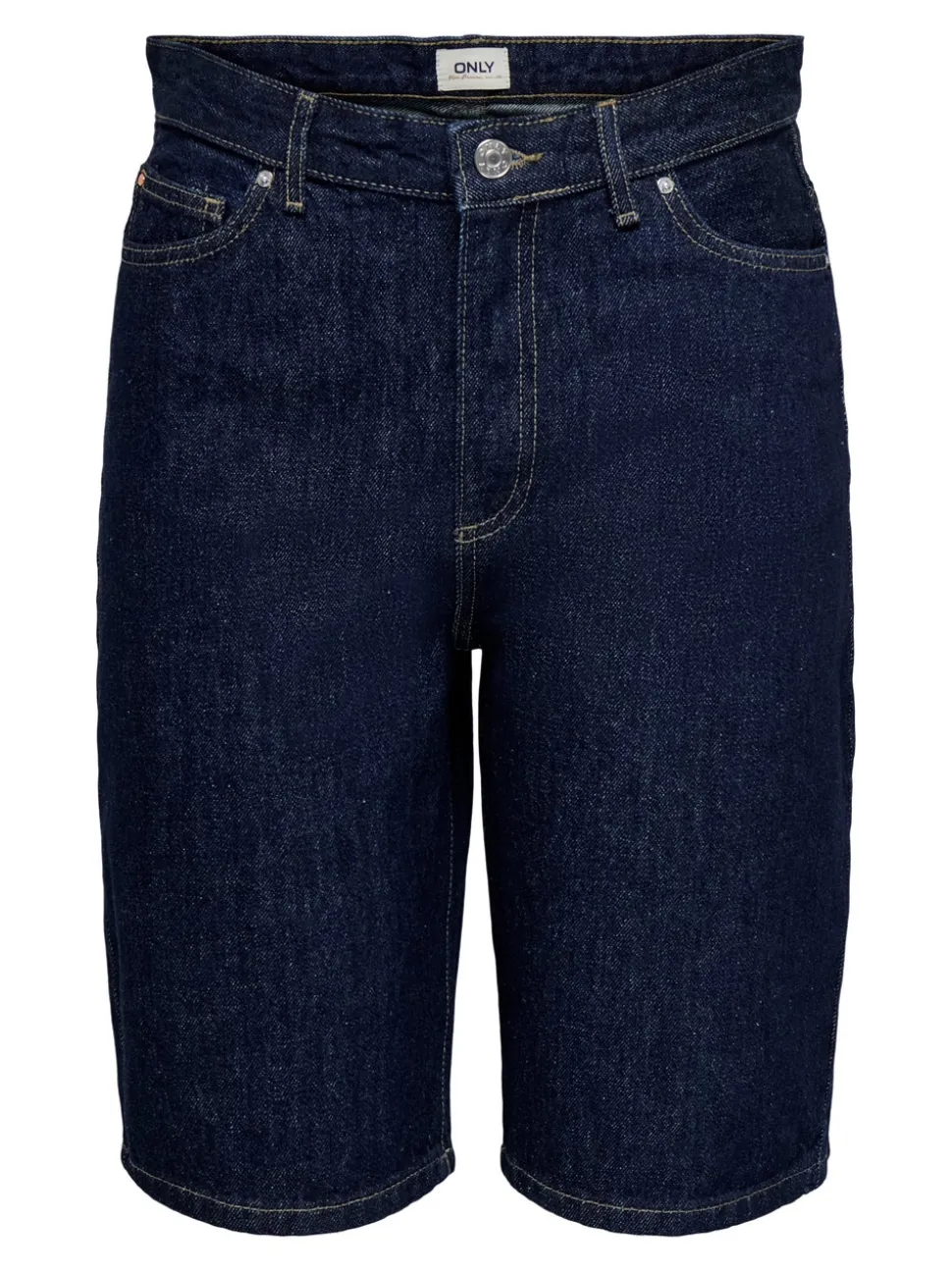 ONLSONNY Vita alta Regular Fit Bermuda in jeans