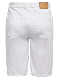 ONLSONNY Vita alta Regular Fit Bermuda in jeans