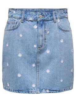 ONLSTELLA Denim Gonna in jeans Gonna pantaloncino