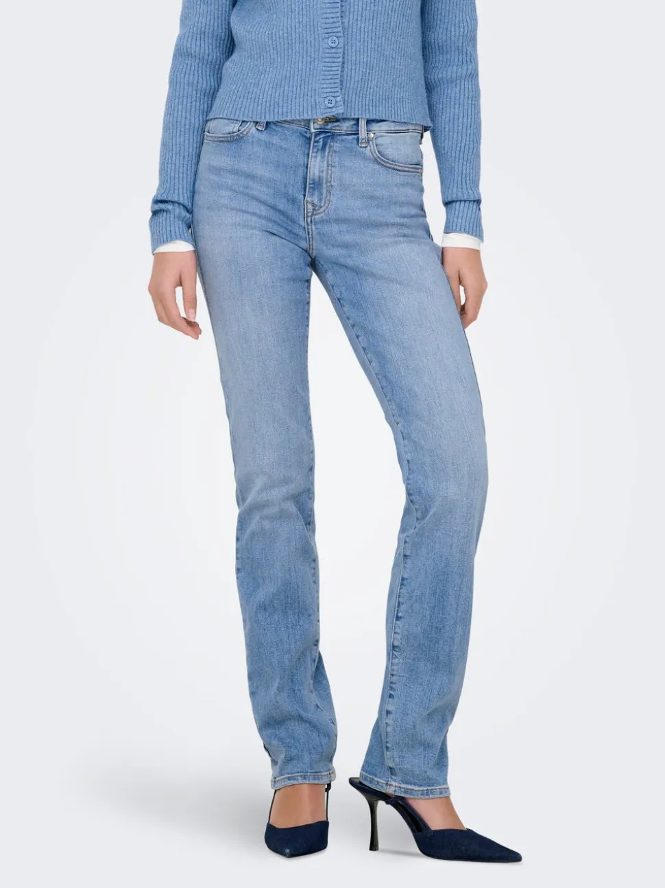 ONLSUI Vita media Slim Fit Jeans