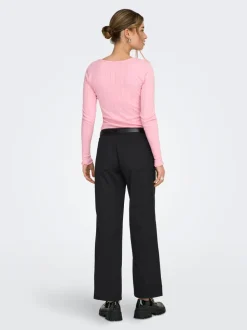 ONLTANNY Wide Leg Fit Pantaloni chino
