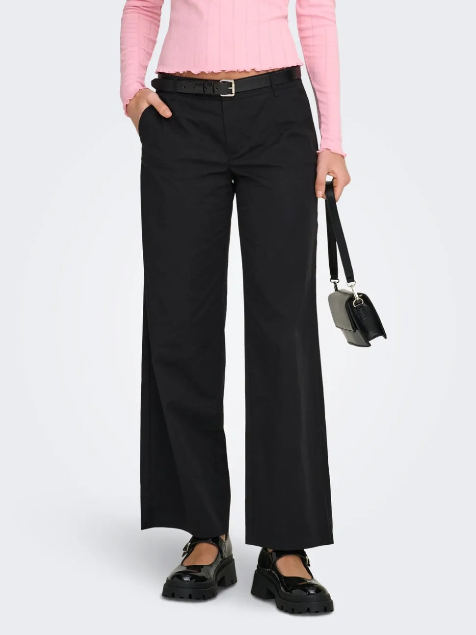 ONLTANNY Wide Leg Fit Pantaloni chino