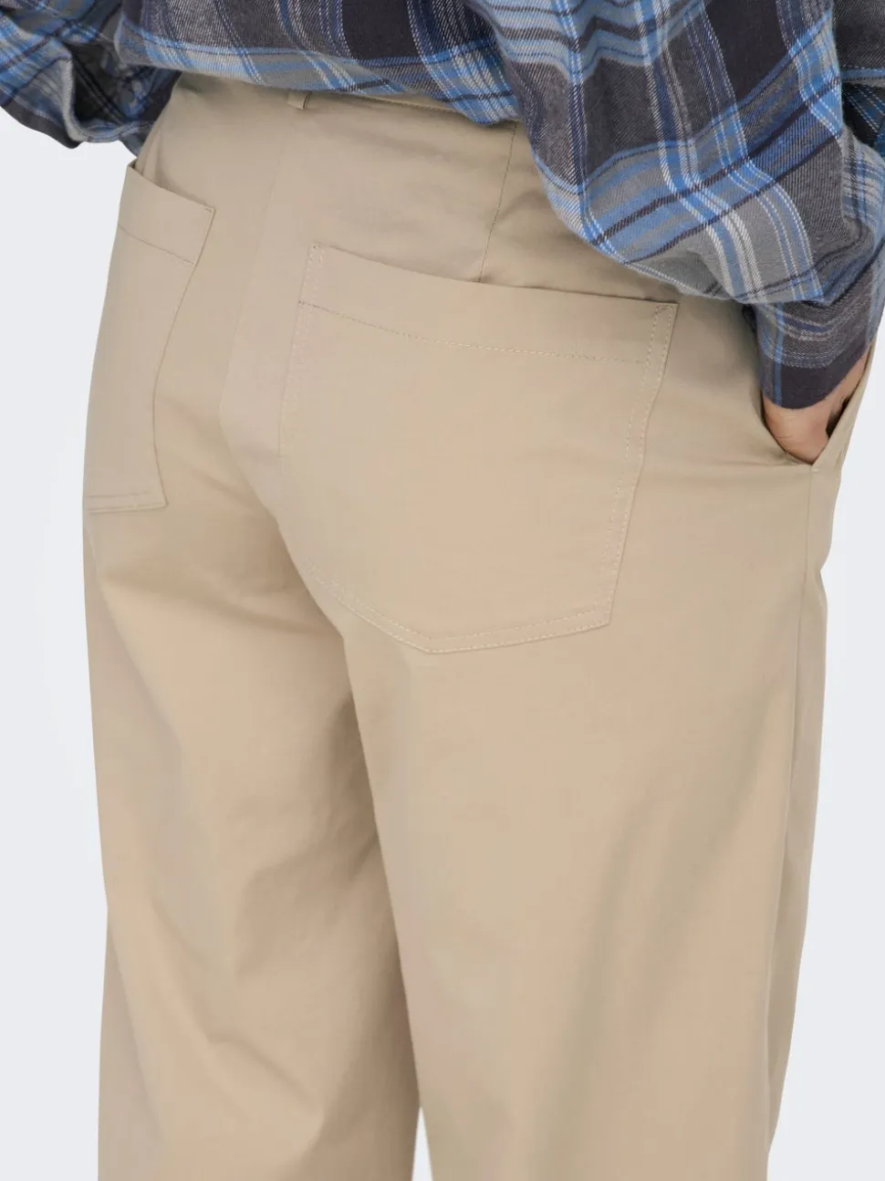 ONLTANNY Wide Leg Fit Pantaloni chino