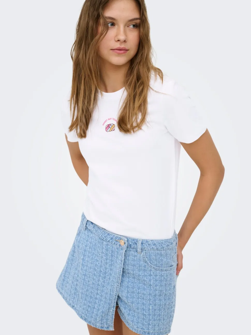 ONLTEXAS Gonna in jeans Gonna pantaloncino