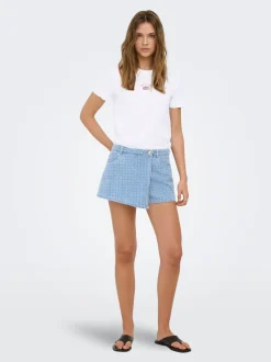 ONLTEXAS Gonna in jeans Gonna pantaloncino