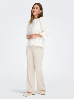 ONLTHEA Baggy Fit Pantaloni in maglia