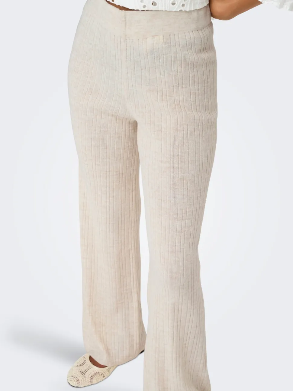 ONLTHEA Baggy Fit Pantaloni in maglia