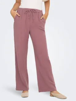ONLTHYRA Comfort Fit Pantaloni a gamba larga