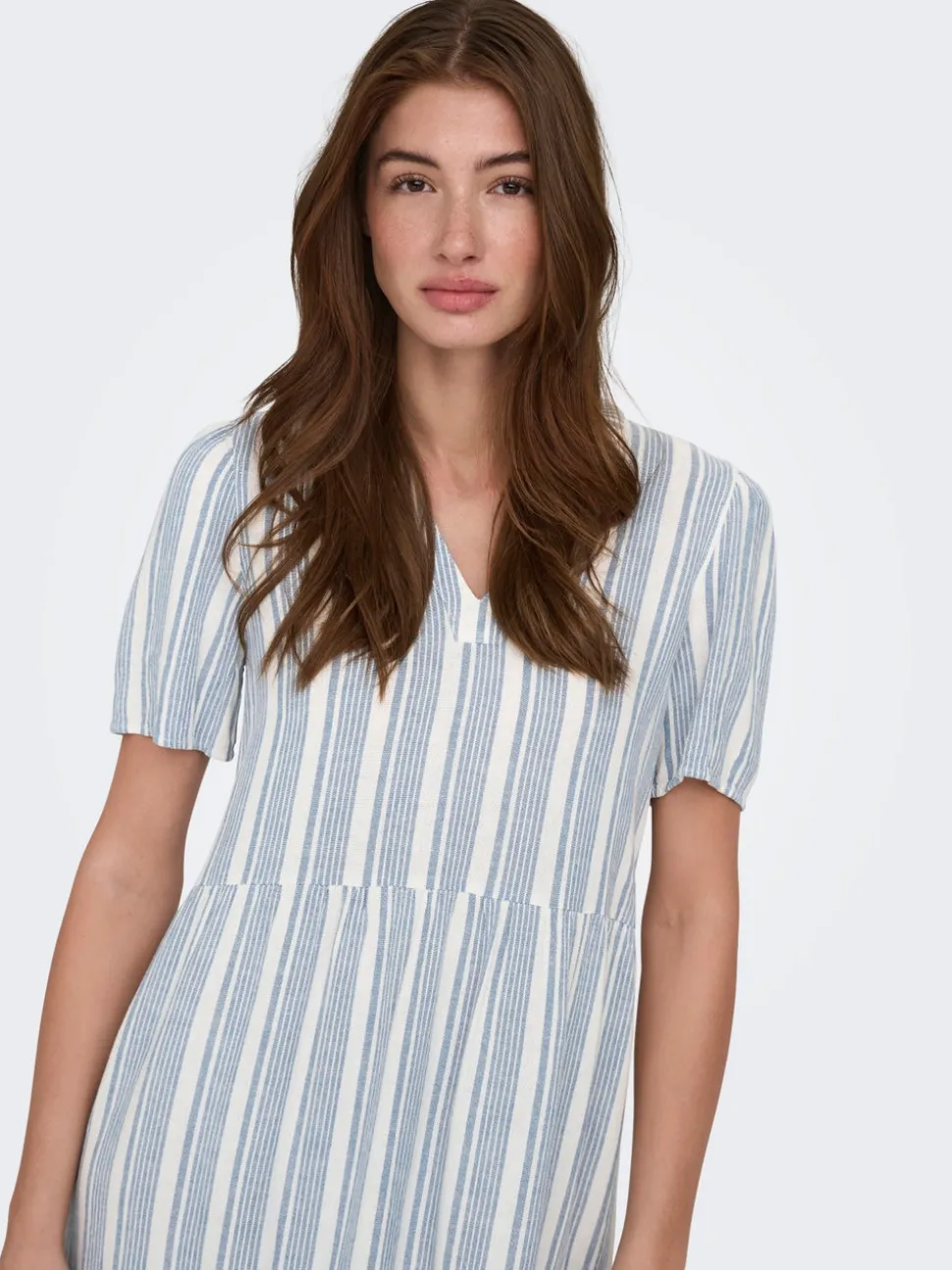 ONLTIRI-GOA Lino Vestito corto