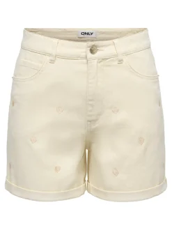 ONLVEGA Vita alta Mom Fit Bermuda