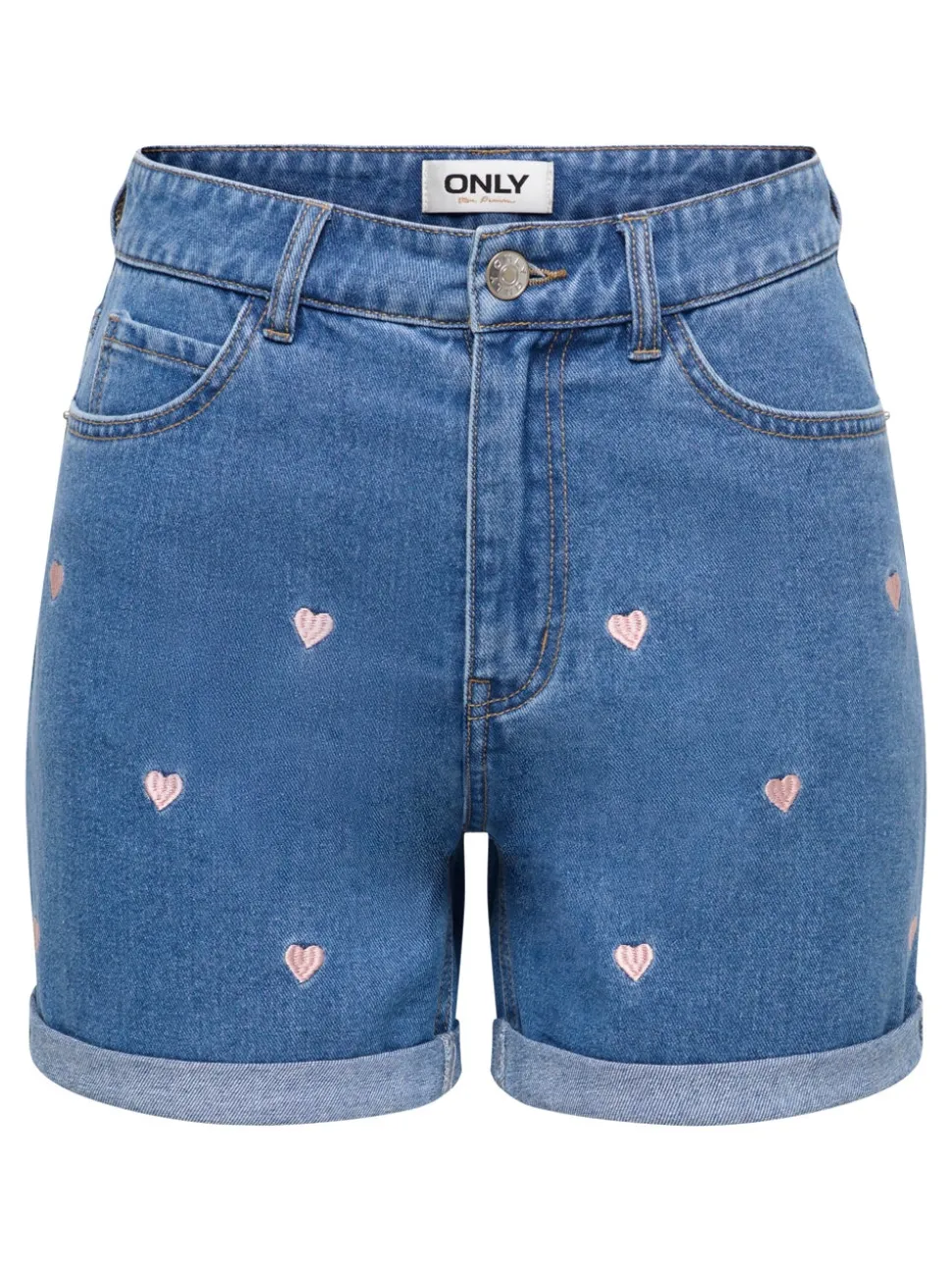 ONLVEGA Vita alta Mom Fit Bermuda