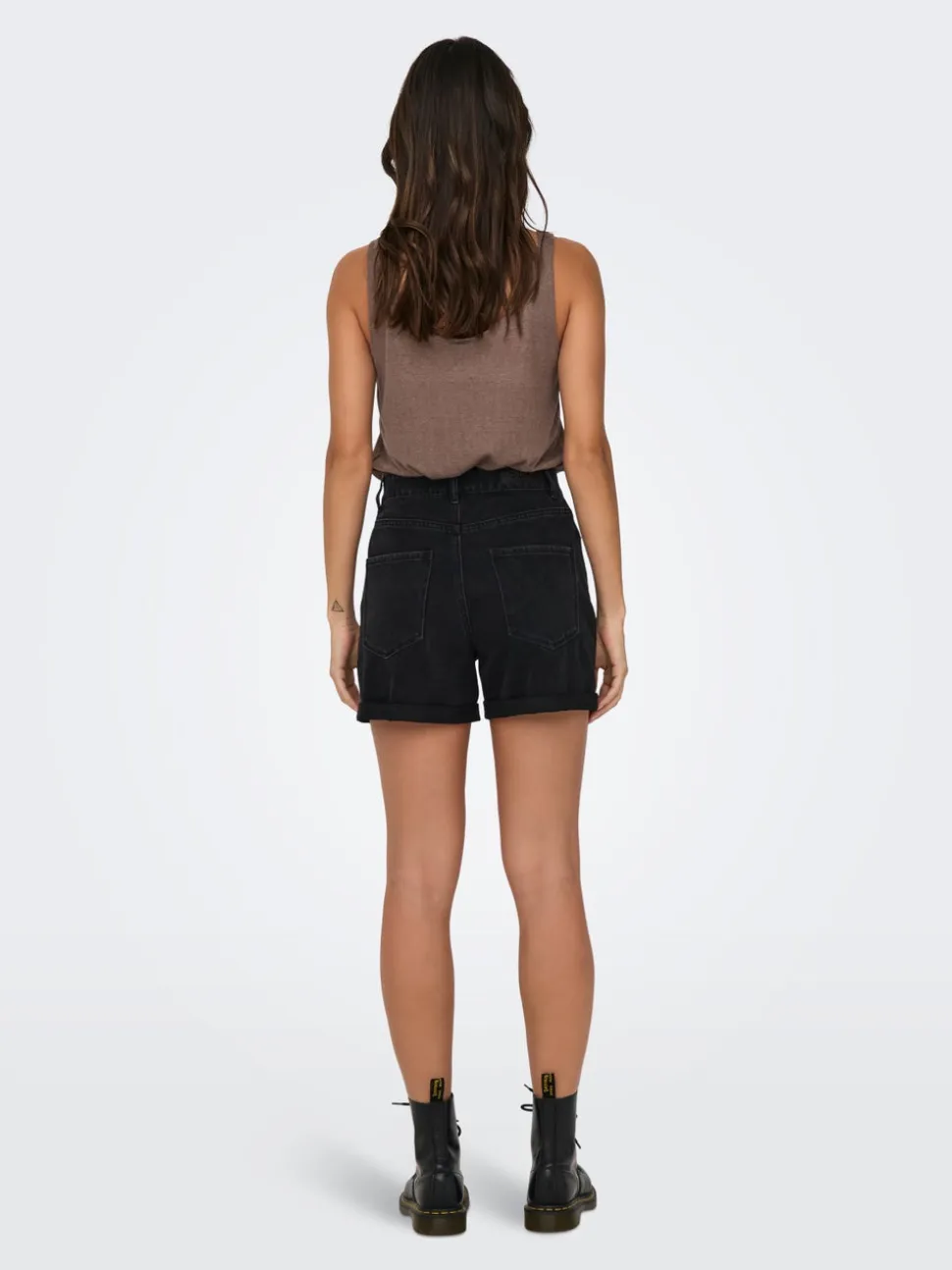 ONLVEGA Vita alta Regular Fit Bermuda in jeans