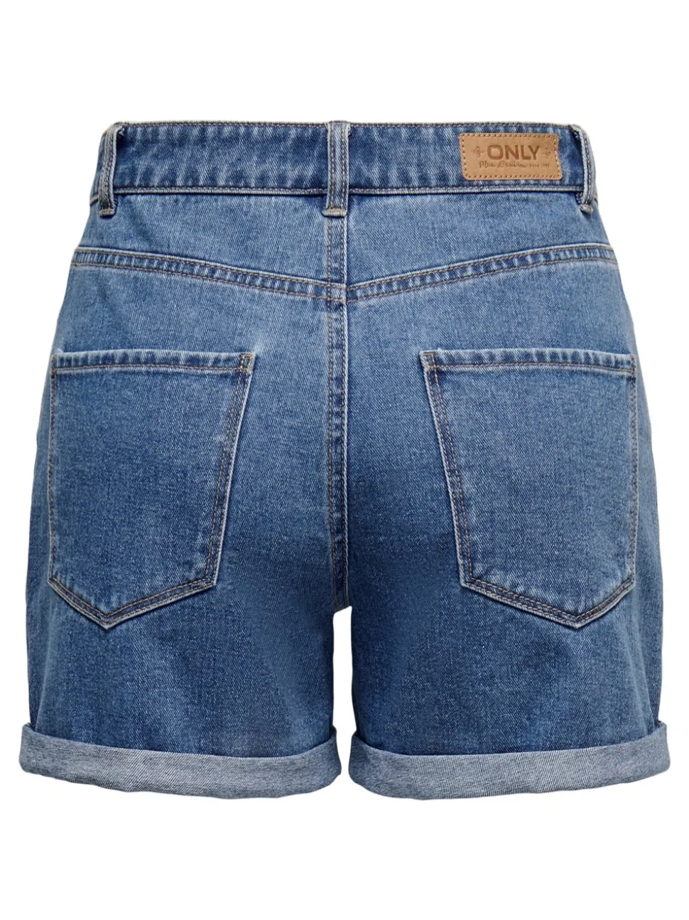 ONLVEGA Vita alta Regular Fit Bermuda in jeans