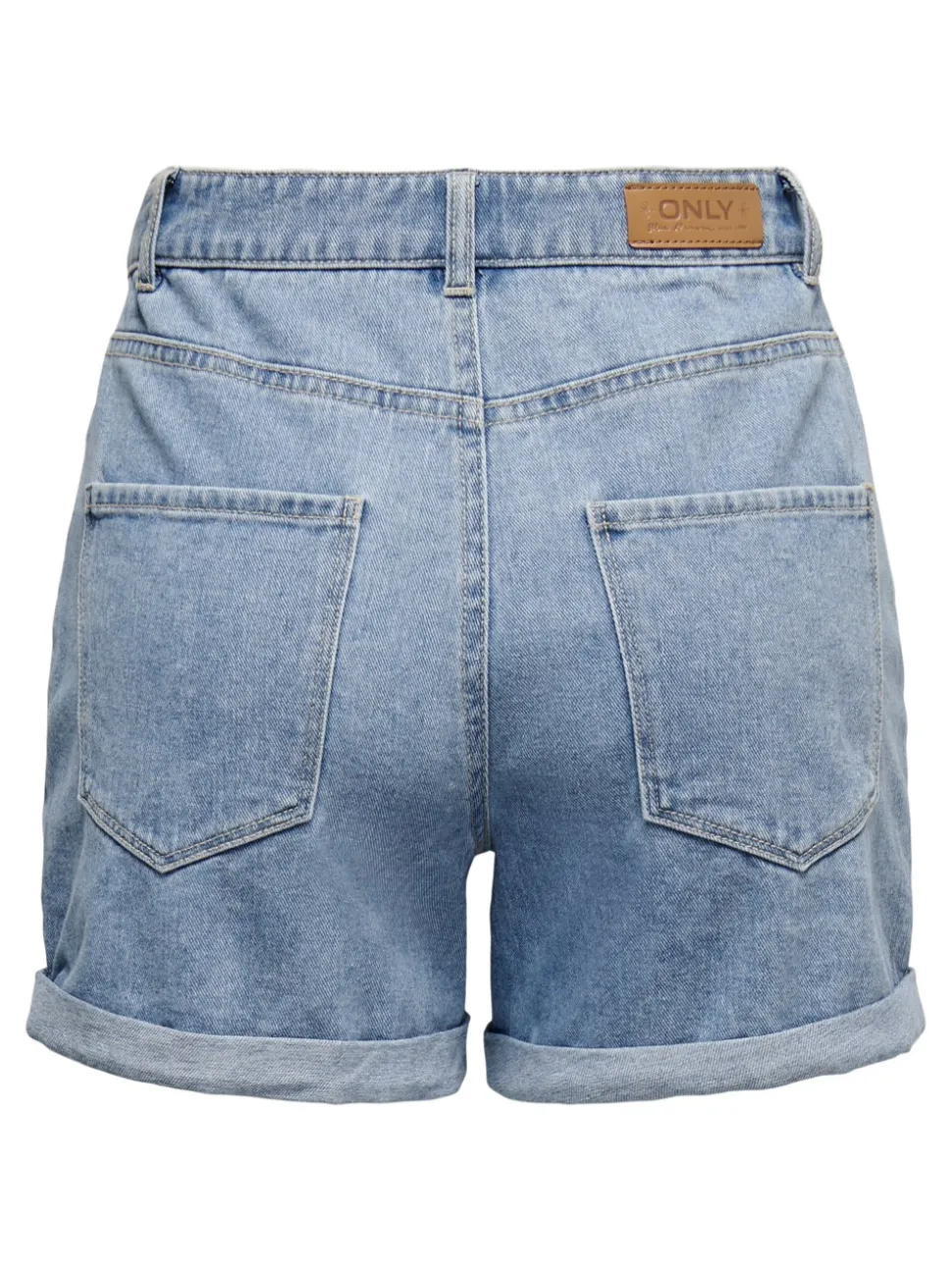 ONLVEGA Vita alta Regular Fit Bermuda in jeans