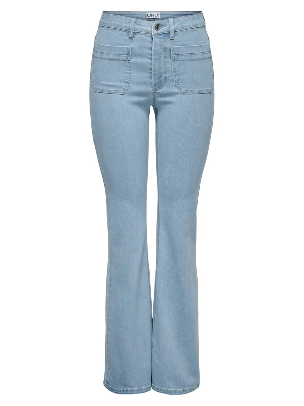 ONLWAUW Vita alta Flared Fit Jeans