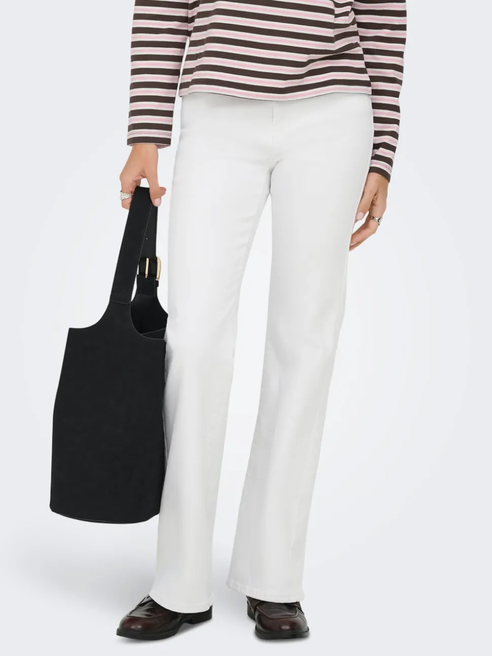 ONLWAUW Vita alta Flared Fit Jeans