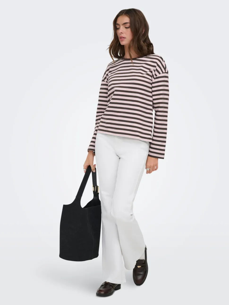 ONLWAUW Vita alta Flared Fit Jeans