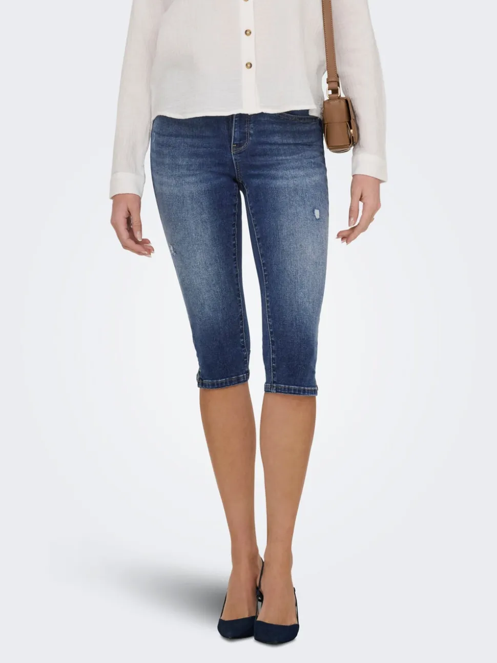 ONLWAUW Vita media Regular Fit Capris