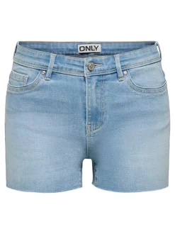 ONLWAUW Vita media Regular Fit Bermuda in jeans