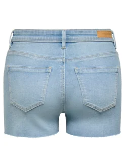 ONLWAUW Vita media Regular Fit Bermuda in jeans