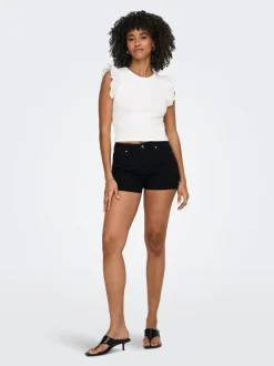 ONLWAUW Vita media Regular Fit Bermuda in jeans