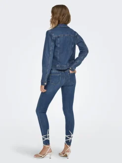 ONLWAUW Vita media Skinny Fit Jeans