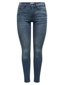 ONLWAUW Vita media Skinny Fit Jeans