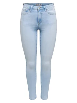 ONLWAUW Vita media Skinny Fit Jeans