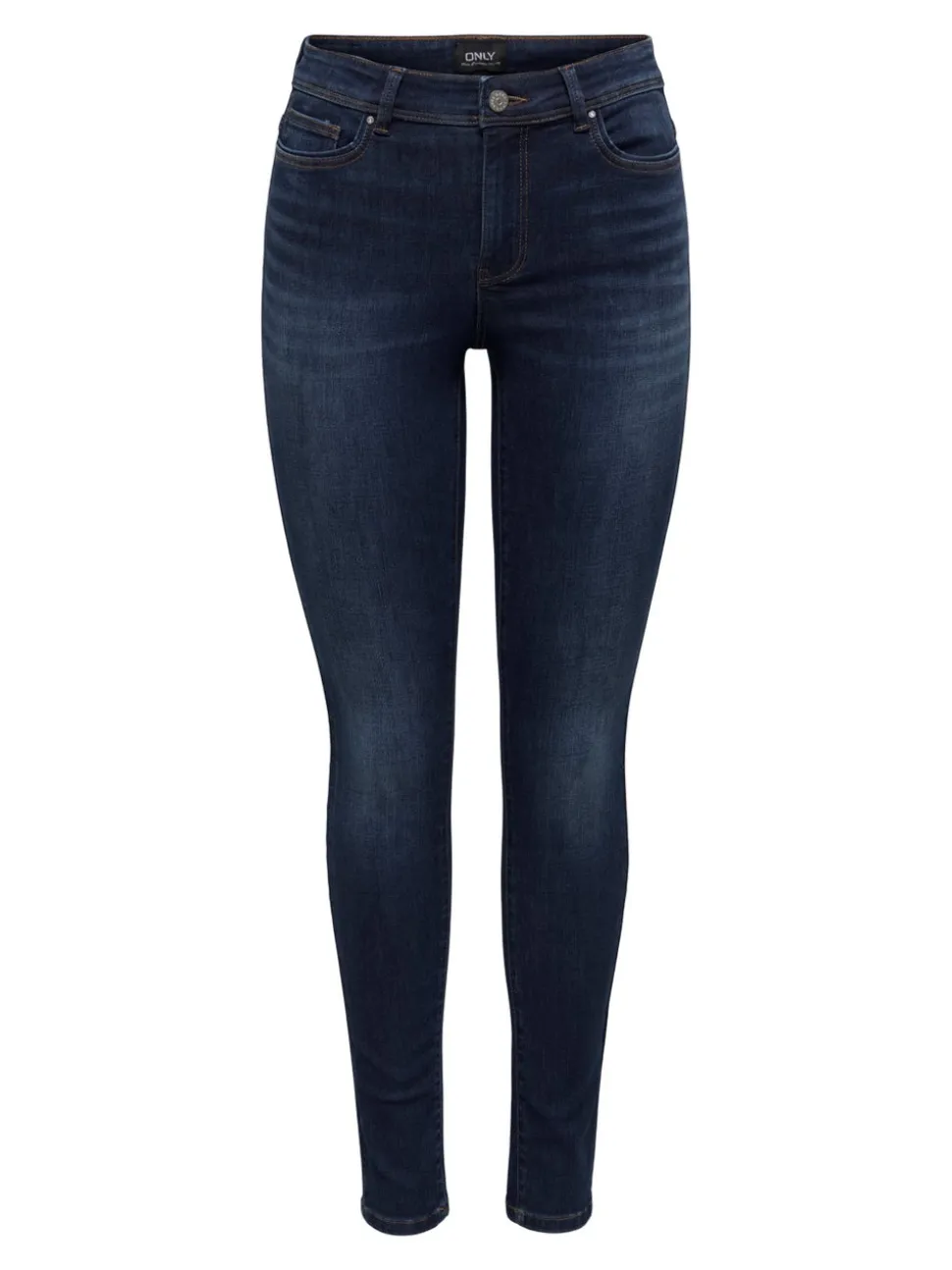 ONLWAUW Vita media Skinny Fit Jeans