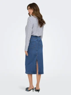ONLWONDER Denim Gonna in jeans Gonna midi