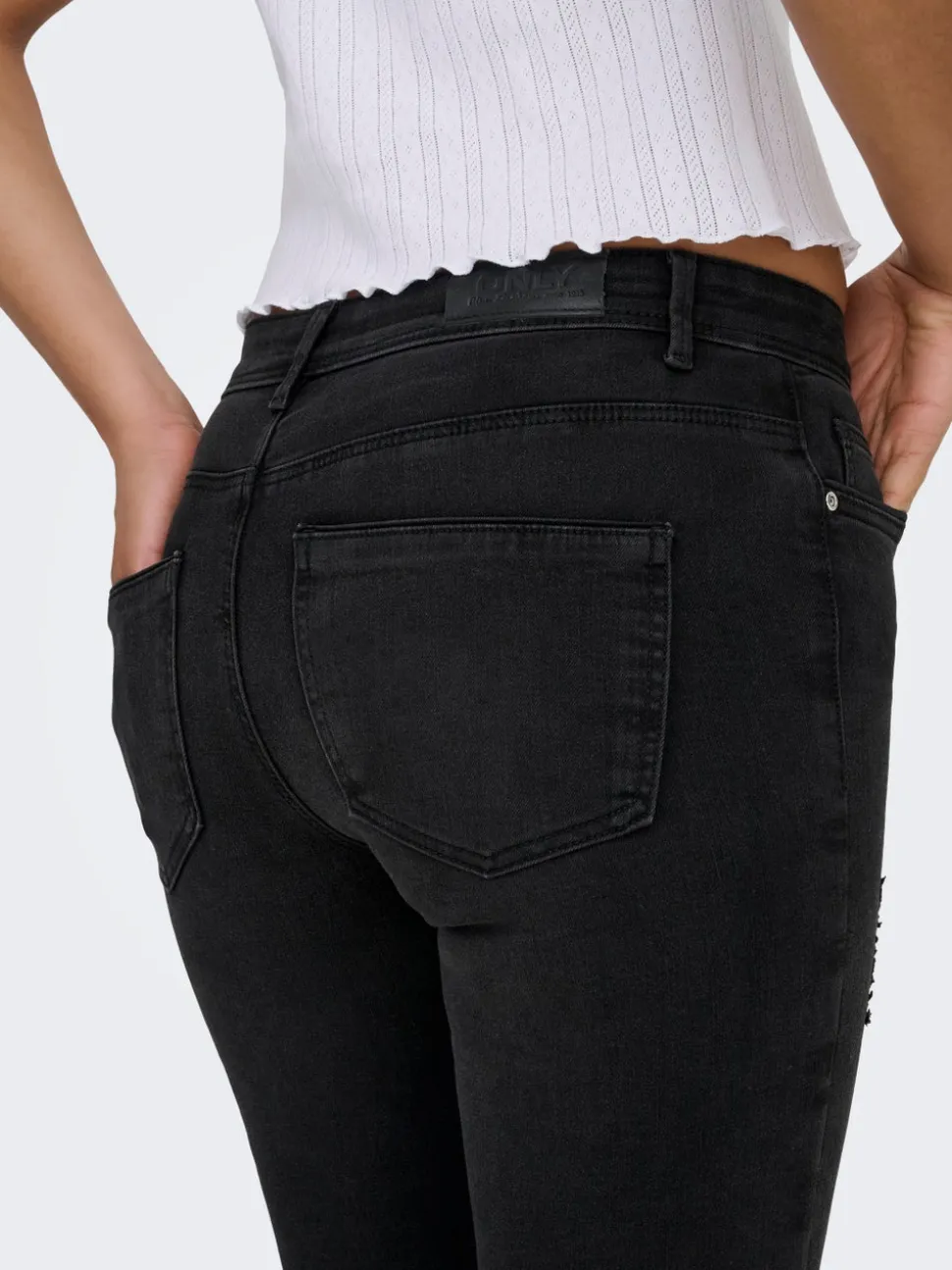 ONLWOW Vita media Skinny Fit Jeans