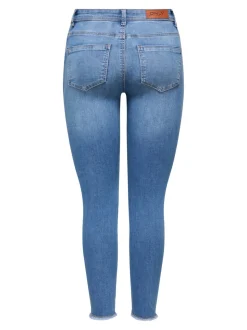 ONLWOW Vita media Skinny Fit Lunghezza alla caviglia Jeans