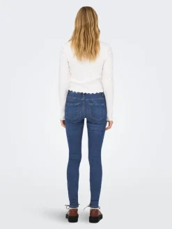 ONLWOW Vita media Skinny Fit Jeans
