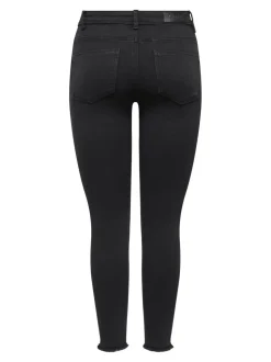 ONLWOW Vita media Skinny Fit Lunghezza alla caviglia Jeans