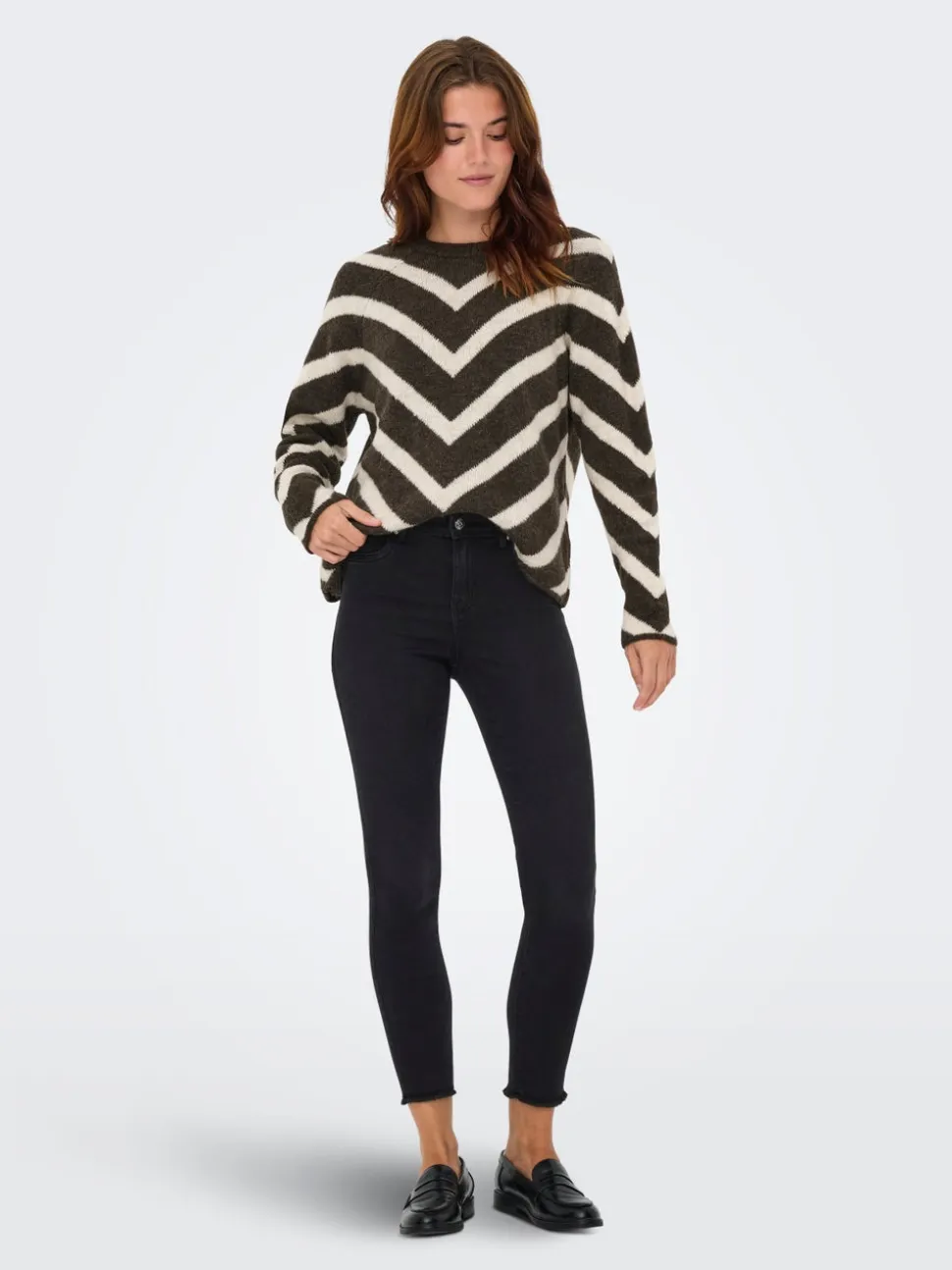 ONLWOW Vita media Skinny Fit Lunghezza alla caviglia Jeans