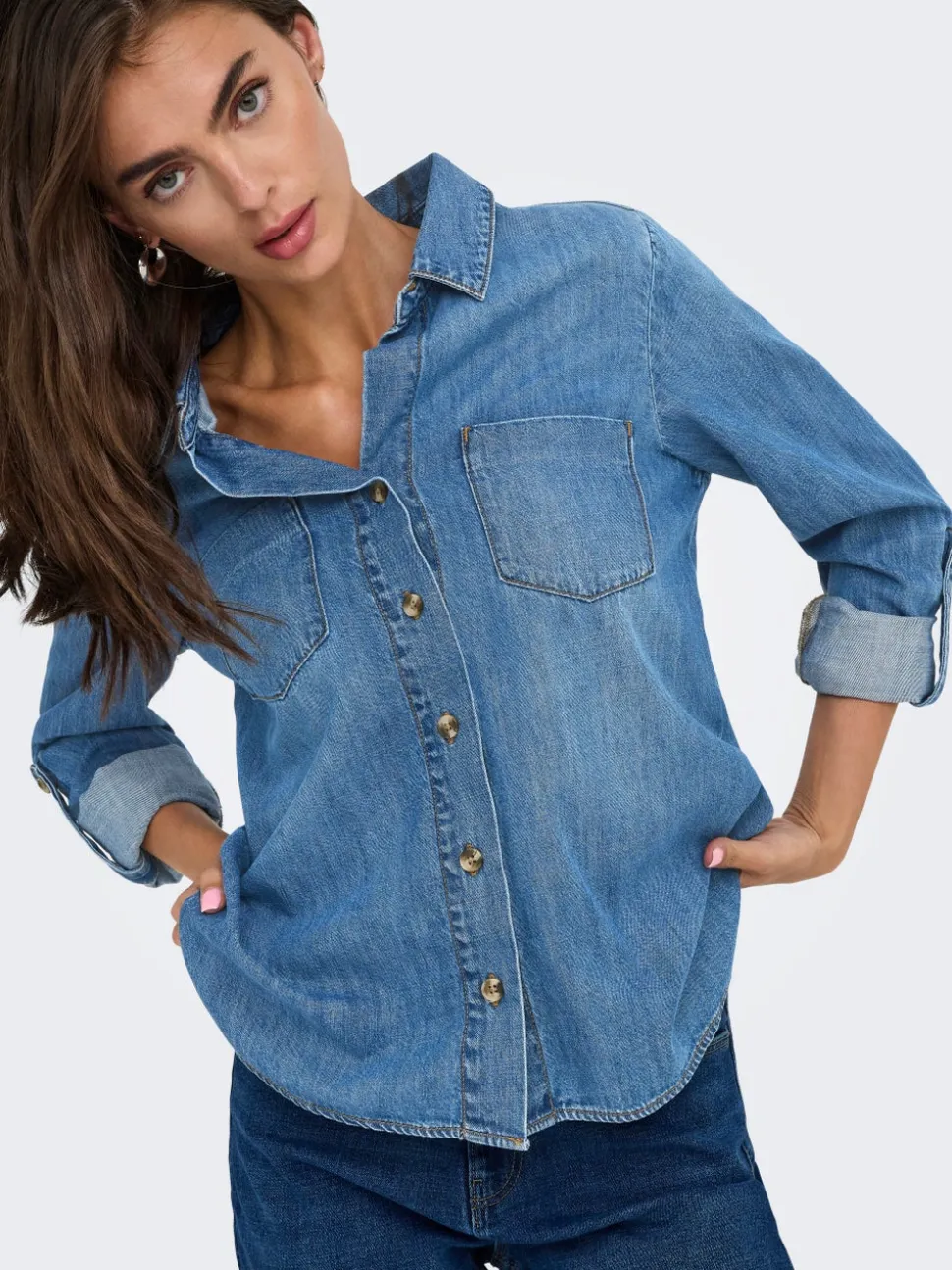 ONLYASMIN Camicia in jeans