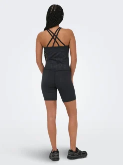 ONPJAM-2-POPPY Vita alta Tight Fit Bermuda