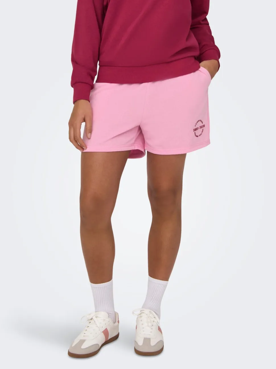 ONPPICA Vita alta Loose Fit Pantaloncini in felpa