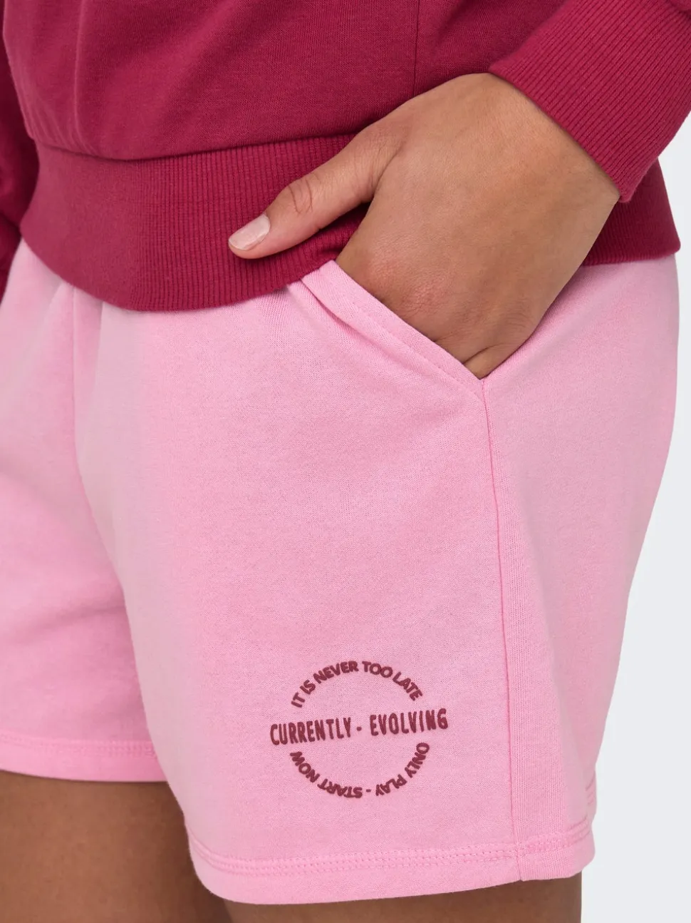 ONPPICA Vita alta Loose Fit Pantaloncini in felpa