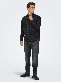ONSBALI Camicia in popeline