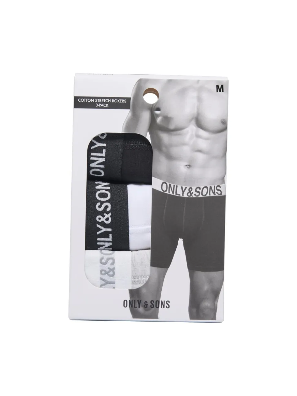 ONSBASIC 3-pack Boxer aderenti