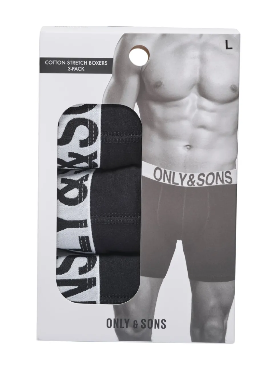 ONSBASIC 3-pack Boxer aderenti