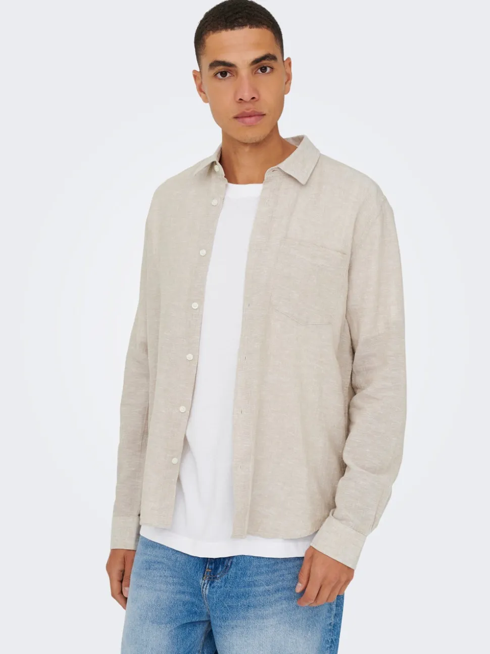 ONSCAIDEN Lino Camicia