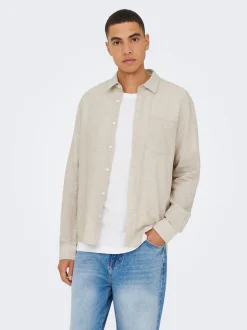 ONSCAIDEN Lino Camicia