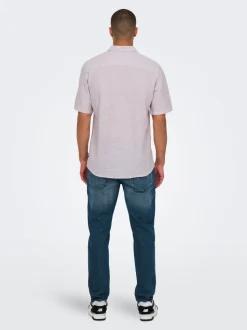 ONSCAIDEN Lino Camicia