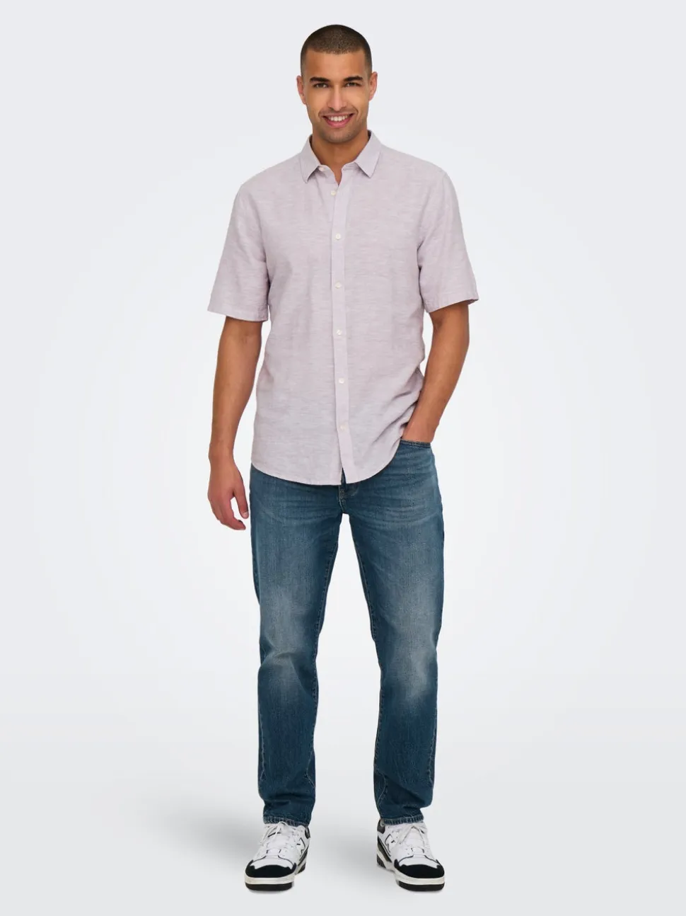ONSCAIDEN Lino Camicia