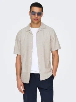 ONSCAIDEN Lino Camicia