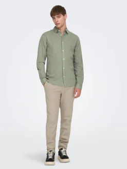 ONSCAIDEN Lino Camicia