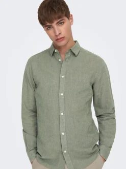 ONSCAIDEN Lino Camicia